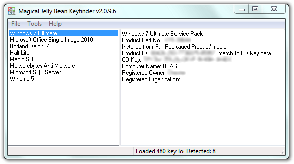 Screen_Shot KeyFinder screenshot